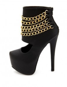 Chain Cuff Uber Platform Pump