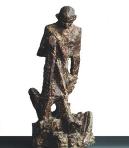 A sculpture by Ramkinker Baij