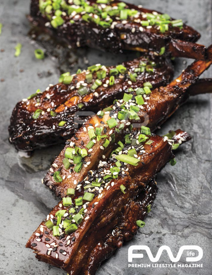 Honey Sesame Pork Ribs