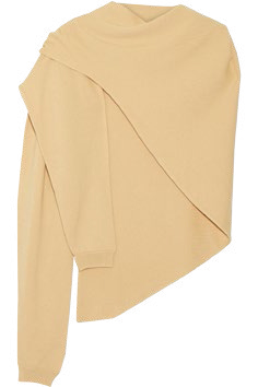 LEMAIRE Asymmetric Cashmere Scarf