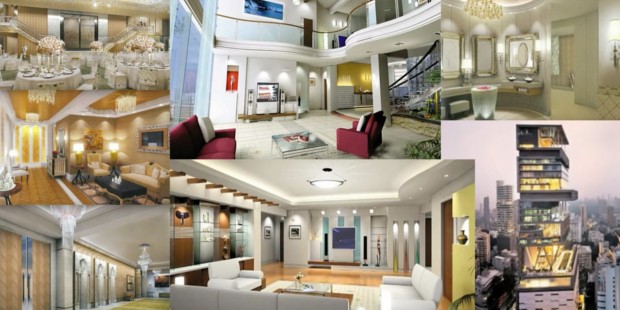 FWD Life 9 Celebrity Homes From Allu Arjun’s Minimilistic Home To Mukesh Ambani’s Extravagant 27 Storied Home (1)