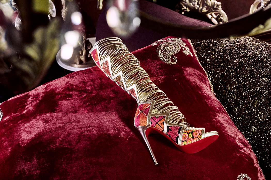 Christian Louboutin and Sabyasachi Mukherjee