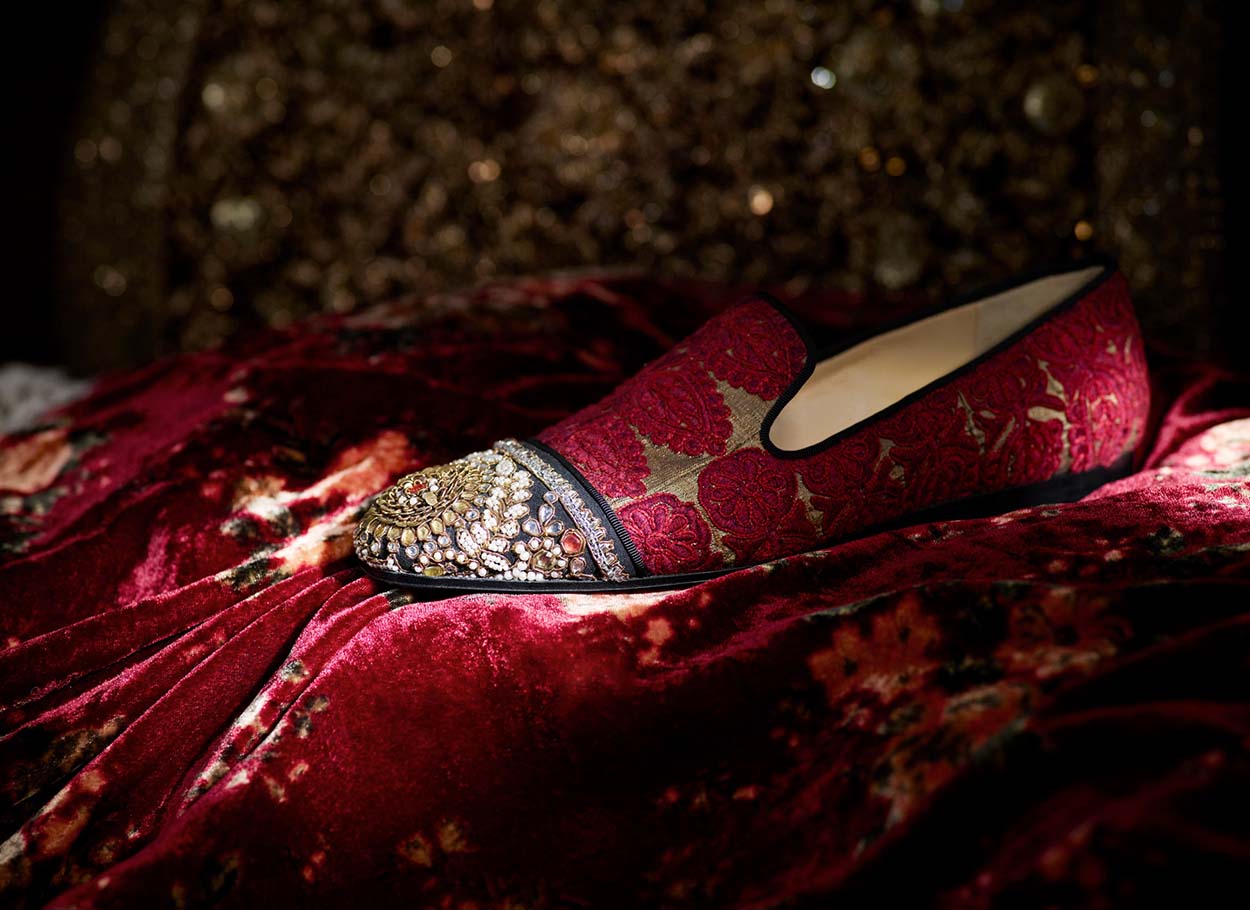 Christian Louboutin and Sabyasachi Mukherjee