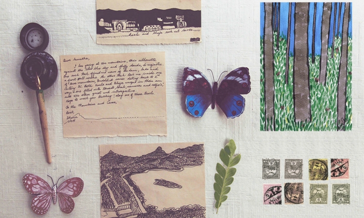 Mumbai-based artist Sumedha Sah is bringing back the practice of handwritten letters through The Snail Mail Project