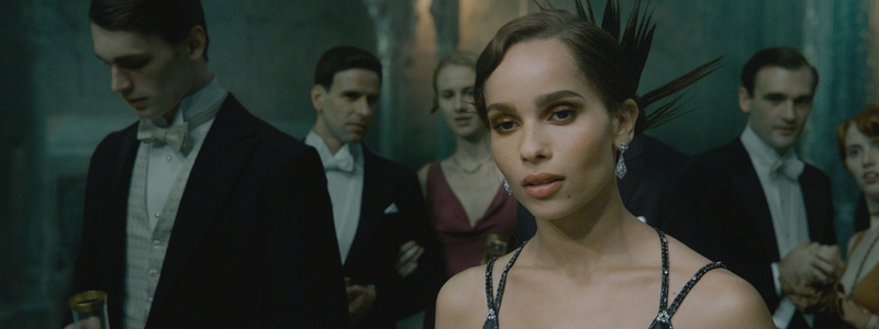 Zoe Kravitz in fine flapper finery