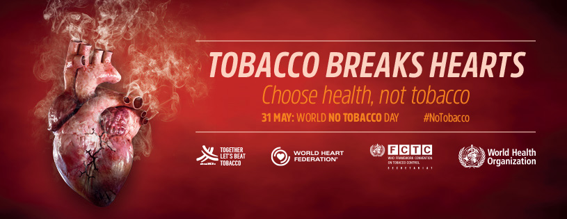 WHo) poster on No Tobacco Day