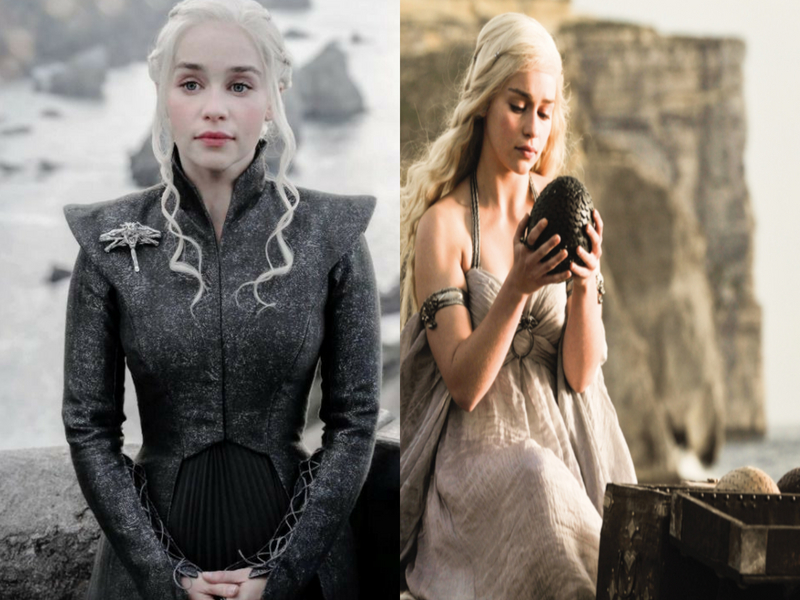 Emilia Clarke as Daenerys Targaryen